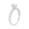 Thumbnail Image 3 of Previously Owned - 1 CT. T.W. Oval Diamond Engagement Ring in 14K White Gold