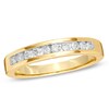 Thumbnail Image 4 of Previously Owned - 1 CT. T.W. Quad Square-Cut Diamond Bridal Set in 14K Gold