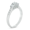 Thumbnail Image 2 of Previously Owned - 1 CT. T.W. Diamond Past Present Future® Engagement Ring in 14K Gold