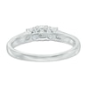 Thumbnail Image 3 of Previously Owned - 1 CT. T.W. Diamond Past Present Future® Engagement Ring in 14K Gold