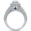 Thumbnail Image 2 of Previously Owned - Vera Wang Love Collection 1-3/4 CT. T.W. Diamond Frame Engagement Ring in 14K White Gold