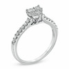 Thumbnail Image 2 of Previously Owned - 1/2 CT. T.W. Diamond Heart-Shaped Engagement Ring in 14K White Gold