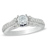 Thumbnail Image 0 of Previously Owned - Vera Wang Love Collection 1 CT. T.W. Diamond Engagement Ring in 14K White Gold