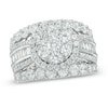 Thumbnail Image 1 of Previously Owned - 4 CT. T.W. Composite Diamond Frame Engagement Ring in 14K White Gold