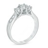 Thumbnail Image 2 of Previously Owned - 1/2 CT. T.W. Diamond Past Present Future® Engagement Ring in 10K White Gold