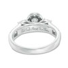 Thumbnail Image 3 of Previously Owned - 2 CT. T.W. Diamond Frame Past Present Future® Bridal Set in 14K White Gold