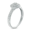 Thumbnail Image 2 of Previously Owned - 1/3 CT. T.W. Diamond Double Frame Ring in 10K White Gold