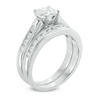Thumbnail Image 2 of Previously Owned - 1-1/4  CT. T.W. Diamond Bridal Set in 10K White Gold