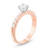 Thumbnail Image 2 of Previously Owned - 7/8 CT. T.W. Diamond Engagement Ring in 14K Rose Gold