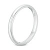 Thumbnail Image 2 of Previously Owned - 2.0mm Comfort-Fit Wedding Band in 14K White Gold