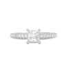 Thumbnail Image 4 of Previously Owned - 1 CT. T.W. Princess-Cut Diamond Engagement Ring in 14K Two-Tone Gold