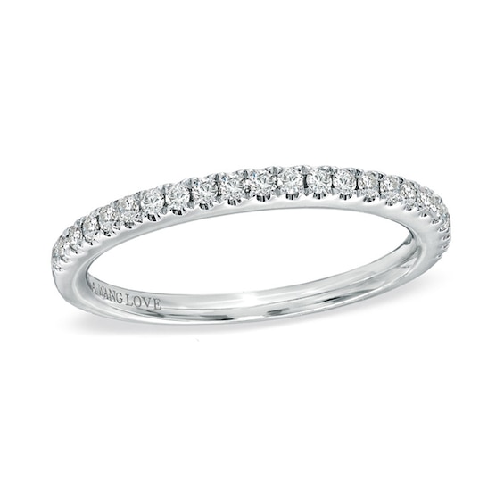 Previously Owned - Vera Wang Love Collection 1/4 CT. T.w. Diamond Anniversary Band in 14K White Gold