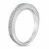 Thumbnail Image 2 of Previously Owned - Vera Wang Love Collection 1/5 CT. T.W. Diamond Milgrain Wedding Band in 14K White Gold