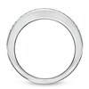 Thumbnail Image 3 of Previously Owned - Vera Wang Love Collection 1/5 CT. T.W. Diamond Milgrain Wedding Band in 14K White Gold