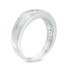Thumbnail Image 2 of Previously Owned - 1/4 CT. T.W. Diamond Seven Stone Slant Wedding Band in 10K White Gold
