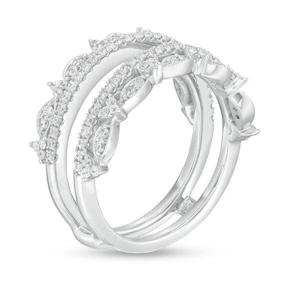 Previously Owned - 5/8 CT. T.w. Diamond Solitaire Enhancer in 14K White Gold