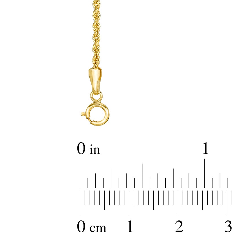 Main Image 2 of Previously Owned - 012 Gauge Rope Chain Necklace in 14K Gold - 18"