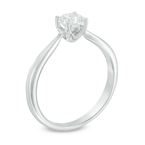 Previously Owned - Love's Destiny by Zales 1/2 CT. T.w. Diamond Solitaire Engagement Ring in 14K White Gold (I/I1)