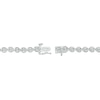 Thumbnail Image 2 of Previously Owned - 1/10 CT. T.W. Diamond Orbit Bracelet in Sterling Silver - 7.25"