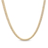Thumbnail Image 1 of Previously Owned - Made in Italy Men's 3.0mm Diamond-Cut Cuban Curb Chain Necklace in 10K Two-Tone Gold - 20"
