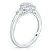 Thumbnail Image 3 of Previously Owned - Cherished Promise Collection™ 1/6 CT. T.W. Composite Diamond Promise Ring in Sterling Silver