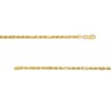 Thumbnail Image 3 of Previously Owned - 2.35mm Milano Chain Necklace in Hollow 10K Gold - 20"