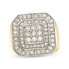Thumbnail Image 1 of Previously Owned - 2 CT. T.W. Composite Diamond Double Octagonal Frame Ring in 10K Gold
