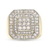 Thumbnail Image 4 of Previously Owned - 2 CT. T.W. Composite Diamond Double Octagonal Frame Ring in 10K Gold