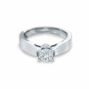 Thumbnail Image 1 of Previously Owned - 1 CT. Diamond Solitaire Engagement Ring in 14K White Gold (J/I2)