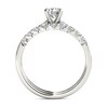 Thumbnail Image 3 of Previously Owned - 1 CT. T.W. Diamond Bridal Set in 14K White Gold
