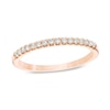 Thumbnail Image 1 of Previously Owned - 1/5 CT. T.W. Diamond Band in 10K Rose Gold