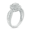 Thumbnail Image 2 of Previously Owned - 1-1/4 CT. T.W. Diamond Double Frame Engagement Ring in 14K White Gold