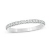 Thumbnail Image 1 of Previously Owned - 1/4 CT. T.W. Diamond Wedding Band in 10K White Gold