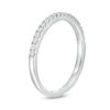 Thumbnail Image 3 of Previously Owned - 1/4 CT. T.W. Diamond Wedding Band in 10K White Gold