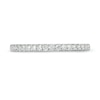 Thumbnail Image 4 of Previously Owned - 1/4 CT. T.W. Diamond Wedding Band in 10K White Gold