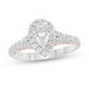 Thumbnail Image 1 of Previously Owned - Zales Private Collection 1 CT. T.W. Colourless Diamond Engagement Ring in 14K Two-Tone Gold