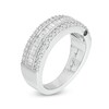 Thumbnail Image 2 of Previously Owned - Marilyn Monroe™ Collection 3/4 CT. T.W. Diamond Multi-Row Anniversary Band in 14K White Gold