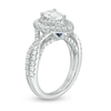Thumbnail Image 2 of Previously Owned - Vera Wang Love Collection 1-5/8 CT. T.W. Pear-Shaped Diamond Engagement Ring in 14K White Gold