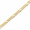 Thumbnail Image 1 of Previously Owned - 8.61mm Concave Figaro Link Bracelet in 10K Gold - 8.5"