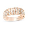 Thumbnail Image 1 of Previously Owned - Marilyn Monroe™ Collection 1 CT. T.W. Baguette and Round Diamond Band in 14K Rose Gold