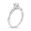 Thumbnail Image 3 of Previously Owned - 1/2 CT. T.W. Oval Diamond Twist Engagement Ring in 14K White Gold