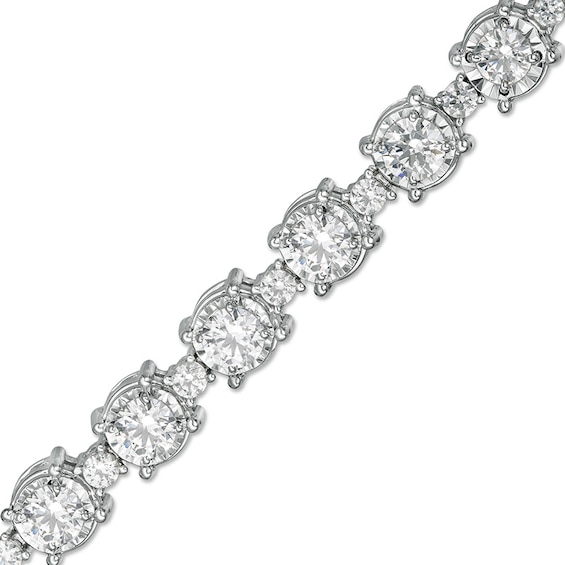 Previously Owned - 5 CT. T.w. Composite Diamond Line Bracelet in 10K White Gold