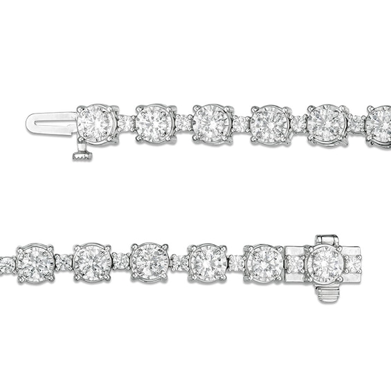 Previously Owned - 5 CT. T.w. Composite Diamond Line Bracelet in 10K White Gold