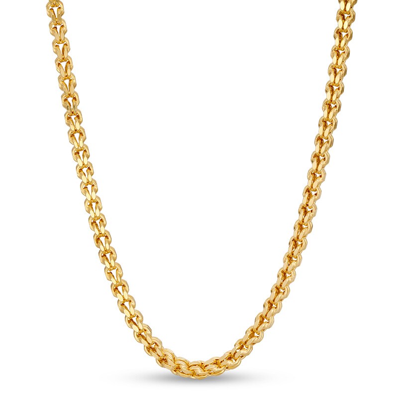 Main Image 1 of Previously Owned - Men's 4.1mm Link Chain Necklace in 14K Gold - 22"