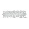 Thumbnail Image 4 of Previously Owned - 1/15 CT. T.W. Diamond Art Deco Twist Vintage-Style Anniversary Ring in 10K White Gold