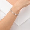 Thumbnail Image 3 of Previously Owned - Marilyn Monroe™ Collection 4 CT. T.W. Diamond Tennis Bracelet in 10K White Gold