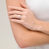 Thumbnail Image 2 of Previously Owned - 1 CT. T.W. Princess-Cut Diamond Double Frame Engagement Ring in 14K White Gold