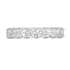 Thumbnail Image 4 of Previously Owned - 2 CT. T.W. Diamond Ten Stone Band in 14K White Gold