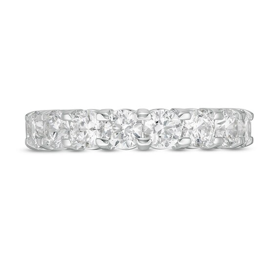 Previously Owned - 2 CT. T.w. Diamond Ten Stone Band in 14K White Gold