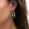 Thumbnail Image 2 of Previously Owned - 30.0mm Knife Edge Tube Hoop Earrings in 10K Gold